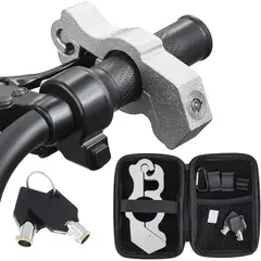 undefined - Candado Antirrobo Para Motocicleta Con Bloqueo De Manillar Resistente