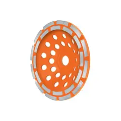 TRUPER - Copa Diamante Hilera Doble 7'' (18cm) Acabado Liso