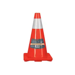 TRUPER - Cono Seguridad Precaución Reflectivo 45 cm 27x27 cm