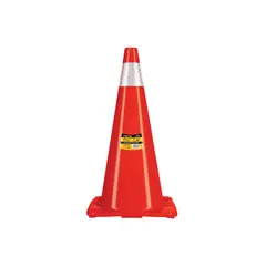 PRETUL - Cono Seguridad Precaución Reflectivo 70 cm Truper 36x36 cm
