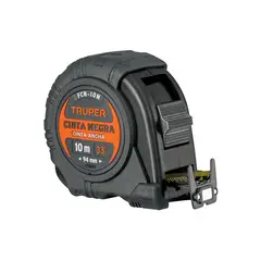TRUPER - Flexómetro Contra Impacto 10m Cinta Negra 32mm Imán