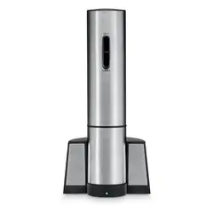 CUISINART - Sacacorchos Eléctrico de Acero Inoxidable con Base Recargable
