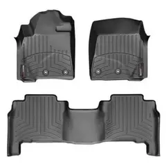 WEATHERTECH - Tapete Termoformado Toyota 1 y 2 Fila Land Cruiser Negro