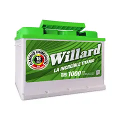 WILLARD - Bateria Caja 42d 1000 Ca 800 Increible Titanio