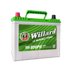 WILLARD - Batería Caja Ns60d-850 Ca 600 Increíble Titanio