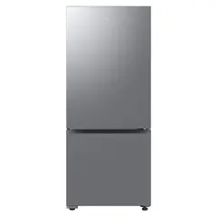 SAMSUNG - Nevera Congelador Inferior 427 Litros RB43DG6005S9CO Gris Con Inteligencia Artificial y Control por Wi-FI