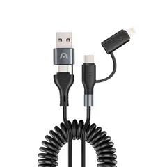 ARGOMTECH - Cable Argom 4 En 1 60w Carga Rápida