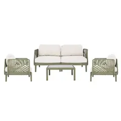 VIRTUAL MUEBLES - Sala de Exterior Astratto Verde Olivo