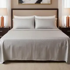 GENERICO - Juego De Sábanas Color Gris