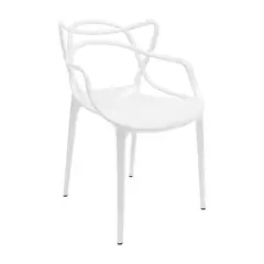 OR DESIGN - Silla Exterior Sidney Con Brazos - Blanco