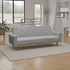 ELITE LIVING - Sofa Cama Mark Tela Gris Oscuro