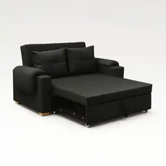 KAIU HOME - Sofá Cama Mali Negro Antirasguños