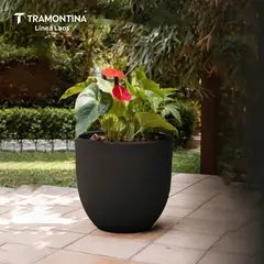 TRAMONTINA - Matera Laos En Polietileno Granito Estelar 45 Cm