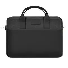 WIWU - Bolso Minimalist Pro Negro Comp Laptop 14” Impermeable. Cremallera Segura