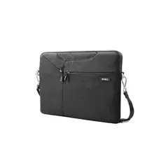 WIWU - Bolso City Commuter Negro Comp. Laptop 15” Impermeable Con Correa