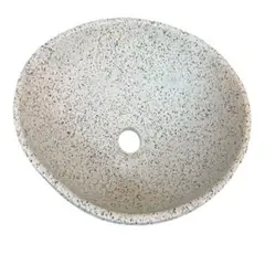 undefined - Lavamanos Artesanal Texturizado. Ovalado 41*32*14. de Sobreponer.