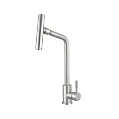 INKORPORAR - Grifería Lavaplatos Monocontrol Acqua Acero Inoxidable Consumo 11.5 l/min