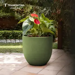 TRAMONTINA - Matera Laos En Polietileno Verde Oliva 54 Cm