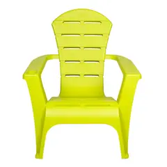 MQ - Silla Plástica Playera Con Brazos Montana Wengue