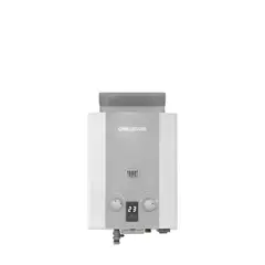 CHALLENGER - Calentador de Paso a Gas Natural 5.5 Litros Tiro Natural - Wh 7054