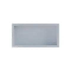 MULTIMUEBLES - Nicho para Ducha Plastico Max 66cm Blanco