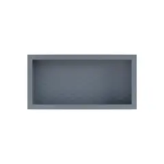 MULTIMUEBLES - Nicho para Ducha Plastico Max 66cm Gris