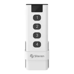 STEREN - Control Remoto Bluetooth Programable de 4 Botones. para Dispositivos Home / Shome-530