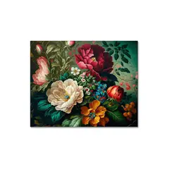 undefined - Pintura Acrílica Por Número Diseño Hermoso Ramo De Flores Para Adultos Principiantes
