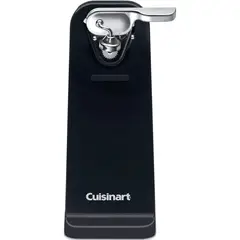 CUISINART - Abrelatas Eléctrico Negro De Corte Preciso Con Base Antideslizante