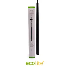 ECOLITE - Luminaria Colgante 5w Luz Calida Color Negro 400lm