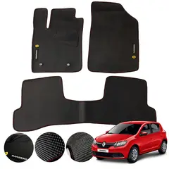 LOYTA - Juego de Tapetes Pvc Sandero 2016-2020 Antideslizantes