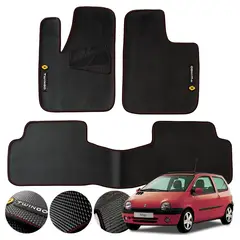 LOYTA - Juego de Tapetes Pvc Renault Twingo 97-13 Antideslizantes