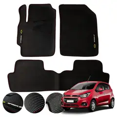 LOYTA - Juego de Tapetes Pvc Chevrolet Spark Gt 16-20 Antideslizante