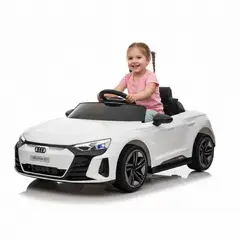 SUBE - Carro Eléctrico para Niños Recargable Montable Audiq5 Negro