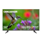 CHALLENGER - Televisor 58 Pulgadas Qled 58kg290 Bt Googletv T2