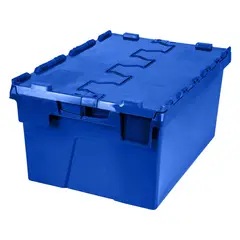 ENERGY PLUS - Caja de Seguridad Plástica 40x29x20 cm con Tapa Abisagrada