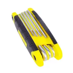 TRIPLE CLEAN - Juego de Llaves Torx 8 Piezas Tipo Navaja