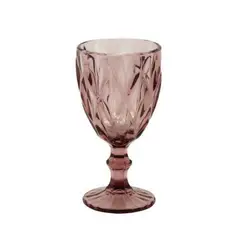 ALUMAR - Set X6 Copas Vidrio Vintage Color Aperitivo 1.7 Oz
