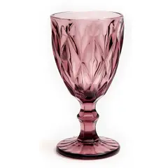 ALUMAR - Set x6 Copas Vino Agua Vintage 10 Onz Rose