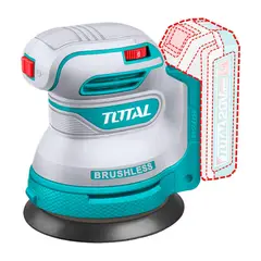 TOTAL TOOLS - Lijadora Orbital 5" (125mm) Bat 20V 8000-13000RPM Sin Cargador Ni Batería Trosli2002