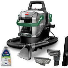 BISSELL - Limpiador Portátil Little Green Pet Pro Para Alfombras Y Tapicería