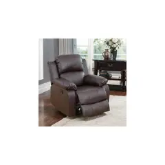 undefined - Asiento Reclinable de Lujo para Cine en Casa en Piel Sintética