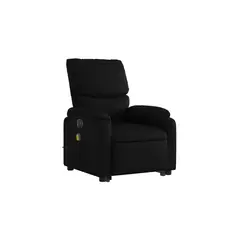 undefined - Sillón Reclinable de Masaje en Piel Sintética con Elevación Eléctrica para Máximo Confort