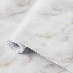 RABBITGOO - Papel Adhesivo De Mármol Para Encimeras Con Acabado Mate Elegante
