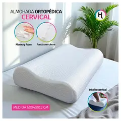 HOGARETO - Almohada Cervical Memory Foam