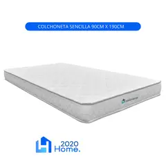 MUEBLES 2020 - Colchoneta En Espuma Laminada 90X190X15