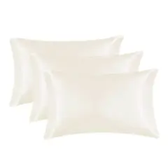 undefined - Funda Almohada Satin Tipo Seda Set 3 Unidades 50x76cm