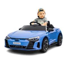 SUBE - Carro Eléctrico para Niños Recargable Montable Audiq5 Negro