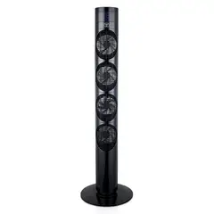 WESTINGHOUSE - Ventilador de Torre Color Negro Con Control Remoto 116 cm 25w Dc