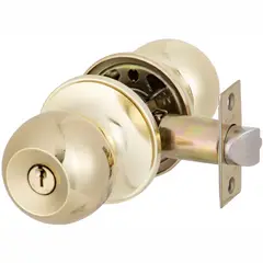 FIXSER - Cerradura Pomo Alcoba Dorado